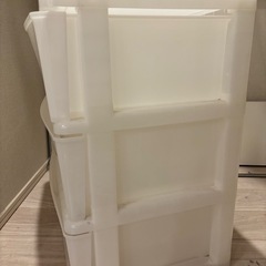 ニトリの「リビングチェスト 衣装ケース 収納ケース FD-PWH(3段)」の画像