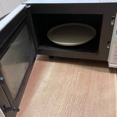 汚れてます　シャープ電子レンジの画像