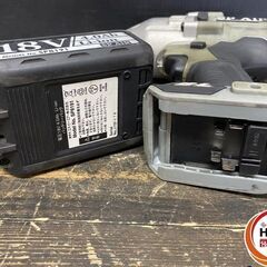 【引き取り限定】【中古品】SP AIR エスピーエアー SP8140 インパクトレンチ 最大トルク:500Nm 12.7mm角  バッテリー(18V/4.0Ah)×2・充電器付 ※ケース無しの画像