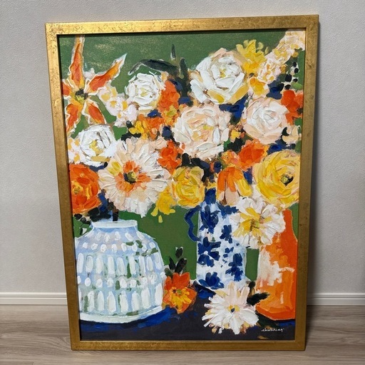 Francfranc　ビビットフラワーアート　ボタニカルアート　金 810OUFjntlL._UF350,350_QL80_.jpg