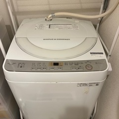 SHARP　洗濯機の画像