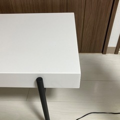 ホワイト(白)のローテーブルの画像
