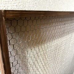 2枚で1000円　8月10日に処分します【インテリア】木製フレームメッシュの画像