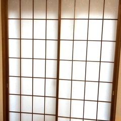 和室の障子四枚差し上げますの画像