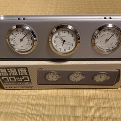 温湿度クロック　未使用ですが訳あり