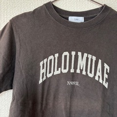 Lian ガレッジロゴTシャツ　スミクロの画像
