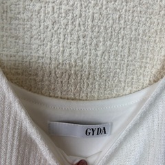 GYDA TWISTショルダーストラップソフトタッチロングワンピースの画像