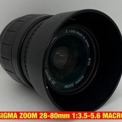 SIGMA ZOOM 28-80mm 1:3.5-5.6 MACRO