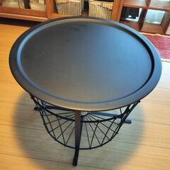 【決まりました】コーヒーテーブル（Black／アイアン）の画像