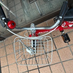 12インチ　キッズ　自転車　補助輪とスタンド付き　の画像