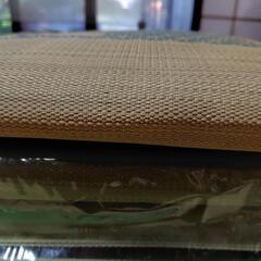 新品未使用　い草座布団　10枚セット　倉敷捺染め  日本製　ひんやり　涼感　暑さ対策の画像