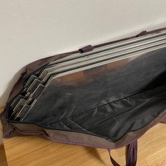 キャンプ　ハイランダー 焚火用ステンレステーブルの画像