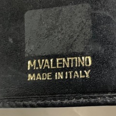  VALENTINO ヴァレンティノ 🇮🇹　札入れ 長財布 ブラック の画像