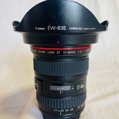 Canon EF 17-40mm F4 L USMズームレンズ　※動作OKの画像
