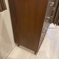 【すごくオシャレ】B-COMPANYの4段チェストの画像