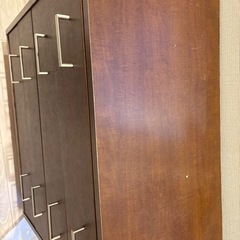 【すごくオシャレ】B-COMPANYの4段チェストの画像