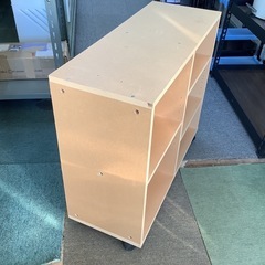 【リサイクルサービス八光】幅73㎝　キャスター付き　MUJI　すき間収納　の画像