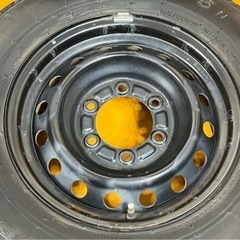 ハイエース 純正 タイヤホイールの画像