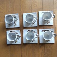 【受け渡し者が決まりました】コーヒーカップ&ソーサーセットの画像