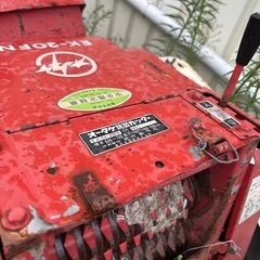 自走式藁切りカッターの画像