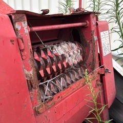 自走式藁切りカッターの画像