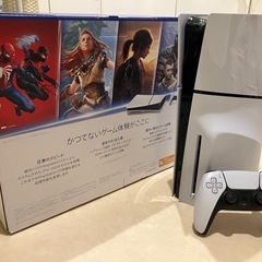 【極美品】SONY ソニー PlayStation5 プレイステーション５　PS5　CFI-2000A01 slim 新型　1TB ディスクドライブ搭載 の画像