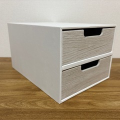 ニトリA5サイズ引出し2段の画像
