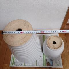 陶器鉢　植木鉢【IS-235】 の画像