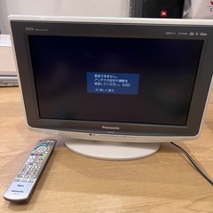 Panasonic VIERA TH-L17X1-H テレビ　動作確認済み　小型テレビの画像