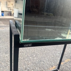 GEX 60センチ水槽　専用台　セットの画像