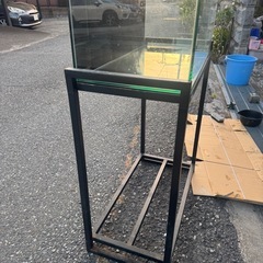 GEX 60センチ水槽　専用台　セットの画像