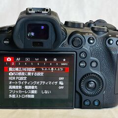【美品】Canon EOS R6 ボディ 【シャッター回数少】 ※動作OKの画像