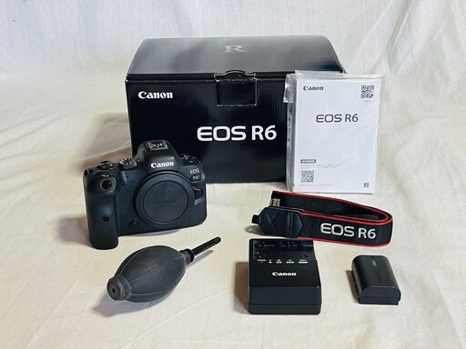 美品】Canon EOS R6 ボディ 【シャッター回数少】 ※動作OK (rage