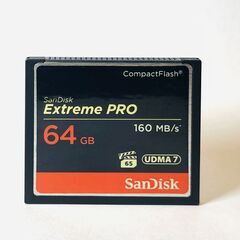 SanDisk コンパクトフラッシュ カード Extreme PRO 64GBの画像