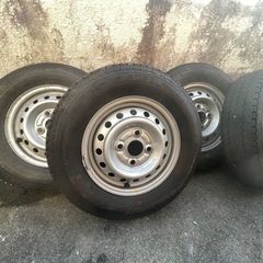 スズキ純正ホイールセットの画像