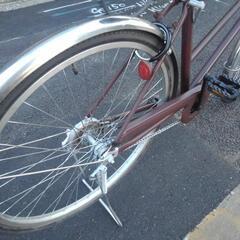 中古自転車３６６３　２６インチ　ギヤなし　ダイナモライト　の画像