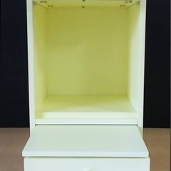 ペット用 人間用 しっかりしたミニ仏壇 レモンイエロー 前面ガラス張り 幅35cm奥行31cm高さ49.6cm 重量9.5kg 展示品の画像