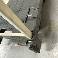 6輪台車　棚板2枚付き、棚、台車 の画像