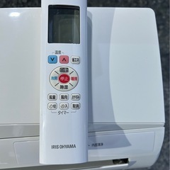 【標準工事費込み】アイリスオーヤマエアコン6畳用　2018年製の画像