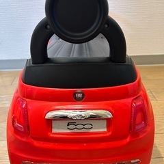 【中古】 FIAT公認 足けり乗用玩具 FIAT500 足けり玩具 ＳＴ基準適合検査合格 レッドの画像
