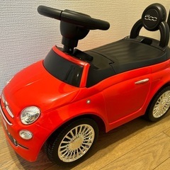 【中古】 FIAT公認 足けり乗用玩具 FIAT500 足けり玩具 ＳＴ基準適合検査合格 レッドの画像