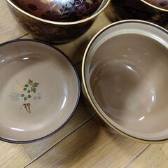 華遊苑★陶器製蓋つき椀★お正月の画像