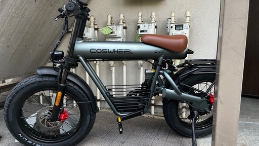 ワタナベさん専用【美品】自転車 COSWHEEL MIRAI COMFORT COSWHEEL 電動アシスト自転車 期間限定 リアキャリアプレゼント