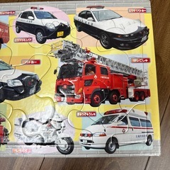 はたらくくるまのパズルの画像