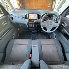 【購入者決定しました】😊ルークスハイウエイスター😀綺麗な車両です😀車検付きR8年7月🤞豪華装備🤞プッシュスタート/スマートキー/左パワースライドドア/純正14インチアルミホイール/純正HIDヘッドライト/オートライト/😃社外ナビテレビ/CD/DVD/👍修復歴なし👍の画像