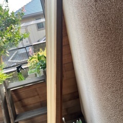 かなり珍しい木目が美しい杉板　2枚の画像