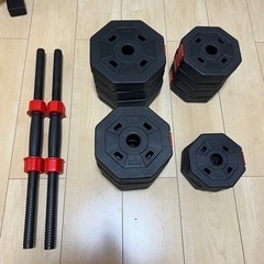 可変式ダンベル　可動式トレーニングチェアの画像