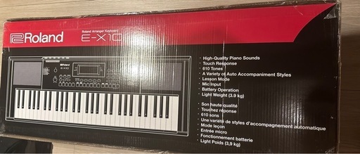 【新品 未開梱包 】Roland 電子キーボード E-X10