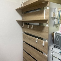 【取引中】萩原　突っ張り ラック幅80 スリムの画像