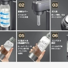 HAGOCGI 炭酸水メーカー 2本。ドリンクメイトガスシリンダー満タン1本の画像